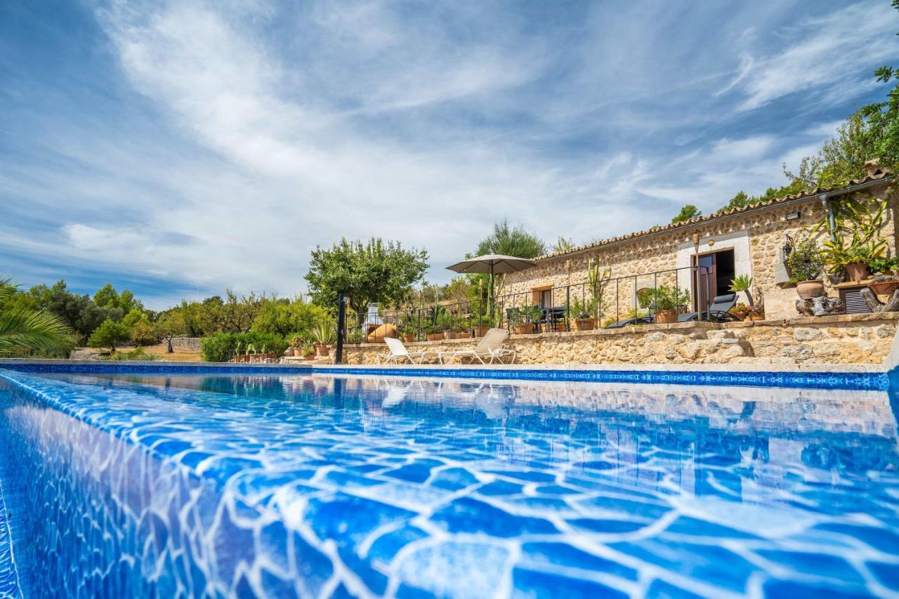 Can Pulit - Finca Romantica Para 2 Con Piscina Y Vistas En Selva  Extérieur photo